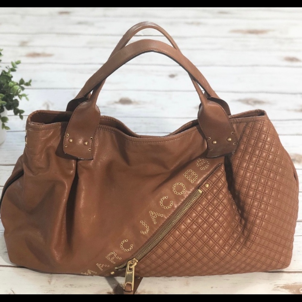 Marc Jacobs Brown Gromette Tan Tote